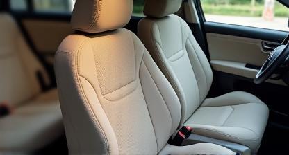 Interior before and after cleaning